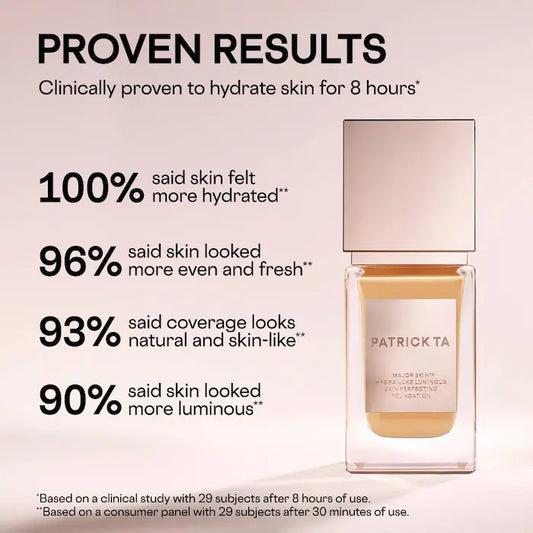 Major Skin Hydra-Luxe Luminous Skin Perfecting Foundation For Natural Glow - Venus Cult