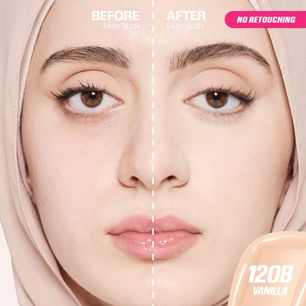 Easy Blur Natural Airbrush Foundation with Niacinamide - Venus Cult