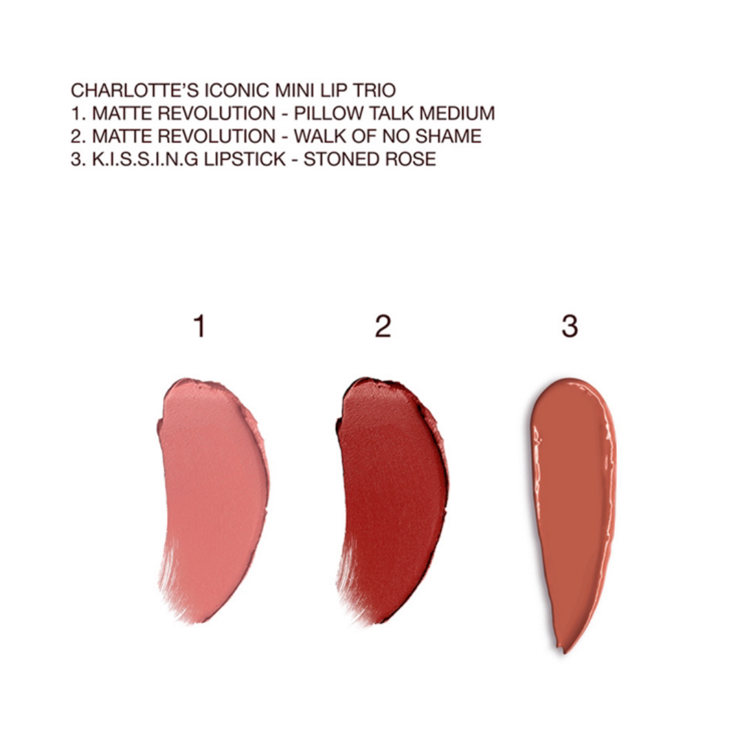 Charlotte's Iconic Mini Lip Trio - Venus Cult