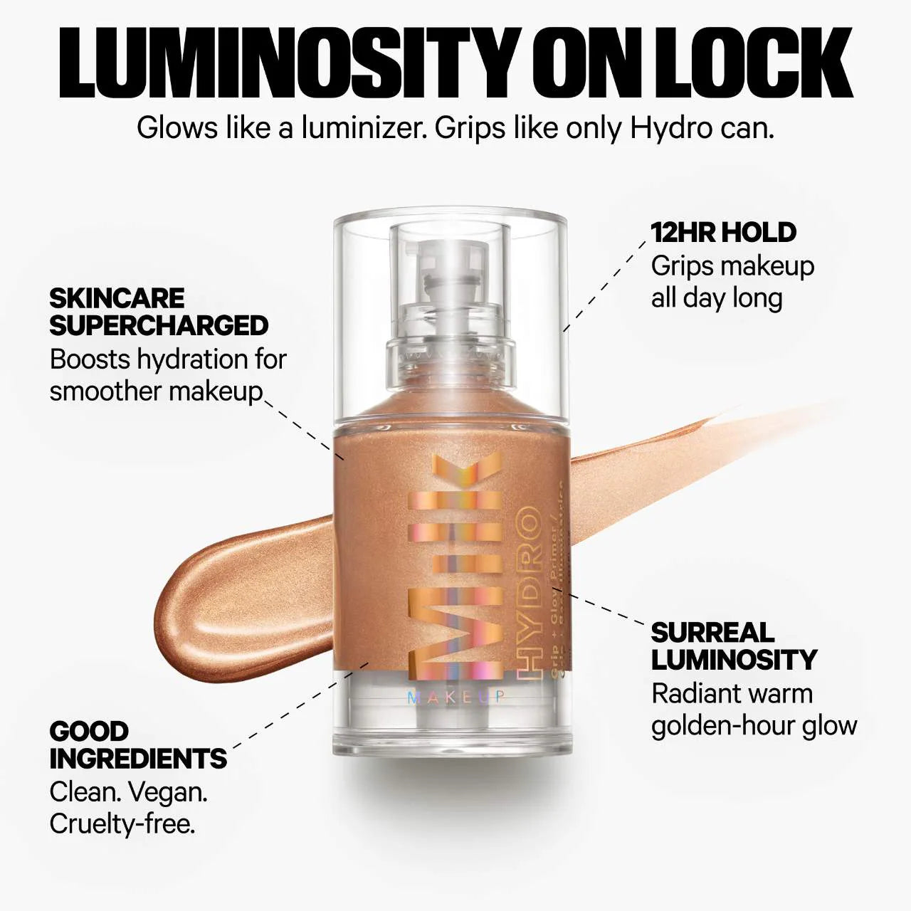 Hydro Grip + Glow Illuminating Primer with Light-Reflecting Pearls - Venus Cult