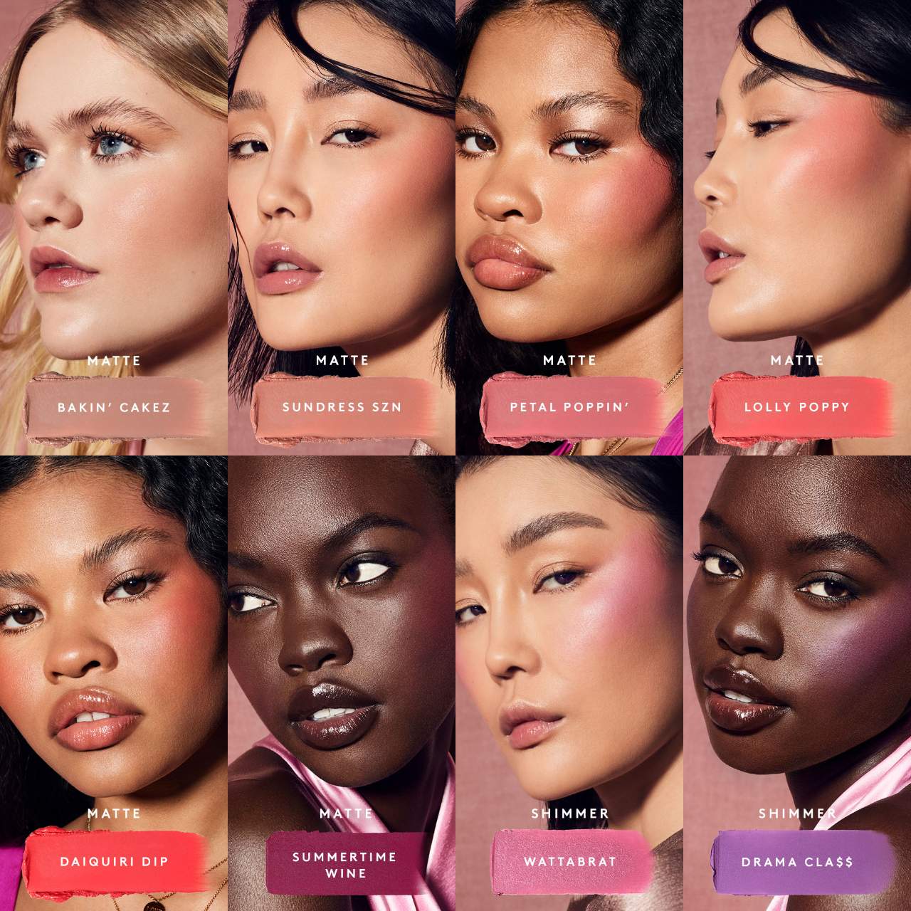 Fenty Cheeks Suede Waterproof Powder Blush - Venus Cult