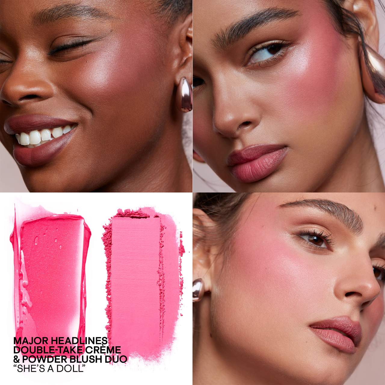 Major Headlines Double-Take Crème & Powder Blush Duo - Venus Cult