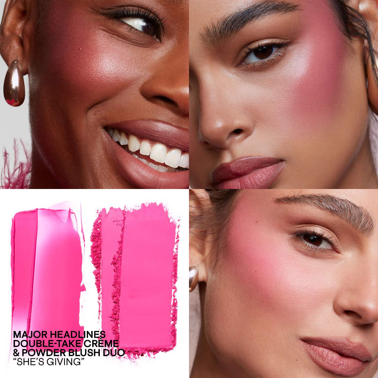 Major Headlines Double-Take Crème & Powder Blush Duo - Venus Cult