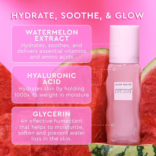 Watermelon Pink Juice Oil-Free Refillable Moisturizer Travel Size - Venus Cult