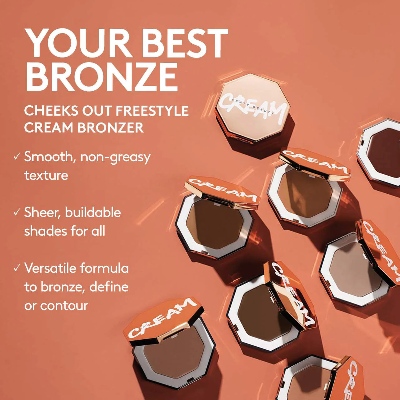 Cheeks Out Freestyle Cream Bronzer - Venus Cult