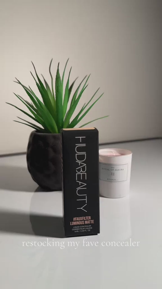 #FauxFilter Matte Buildable Coverage Waterproof Concealer