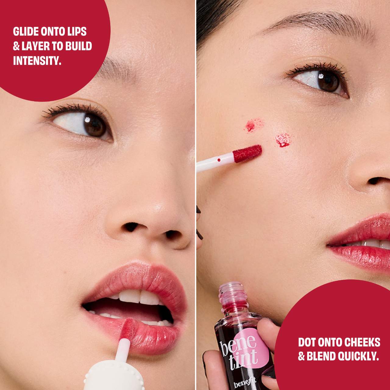 Benetint Liquid Lip + Cheek Blush Stain - Venus Cult