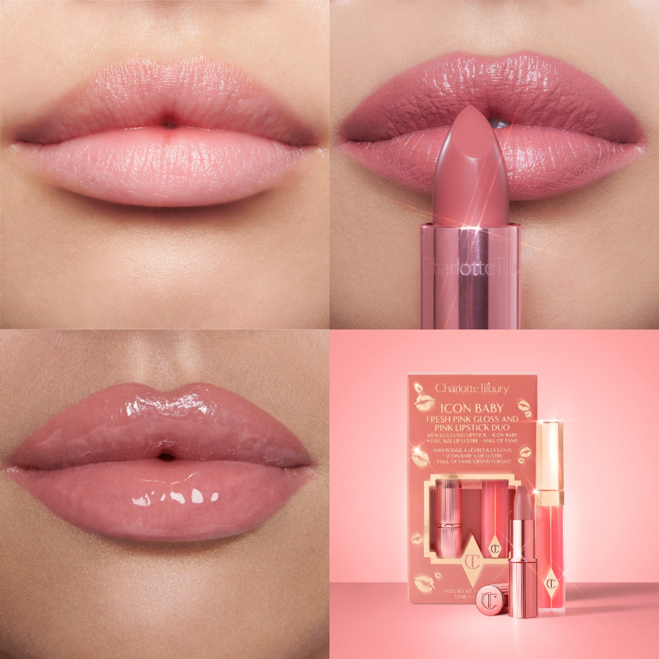 Iconic Baby Gloss & Lipstick Duo - Venus Cult