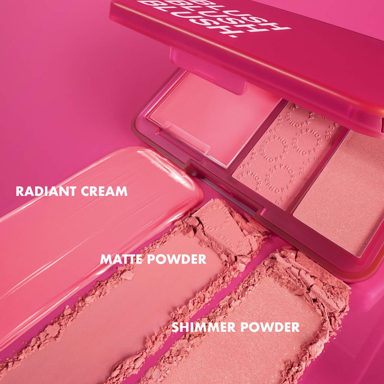 Blush Blush Blush. Cream & Powder Palette - Venus Cult