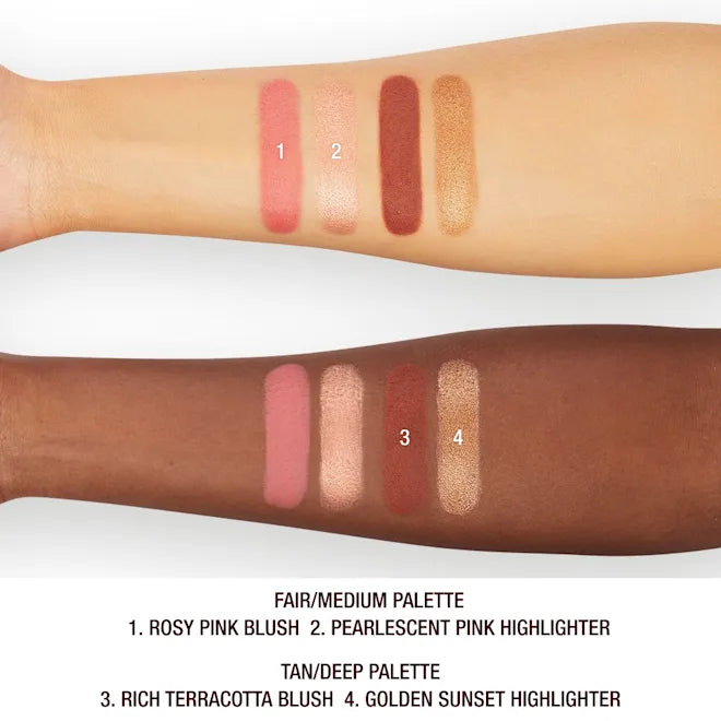 Hollywood Blush & Glow Glide Palette - Venus Cult