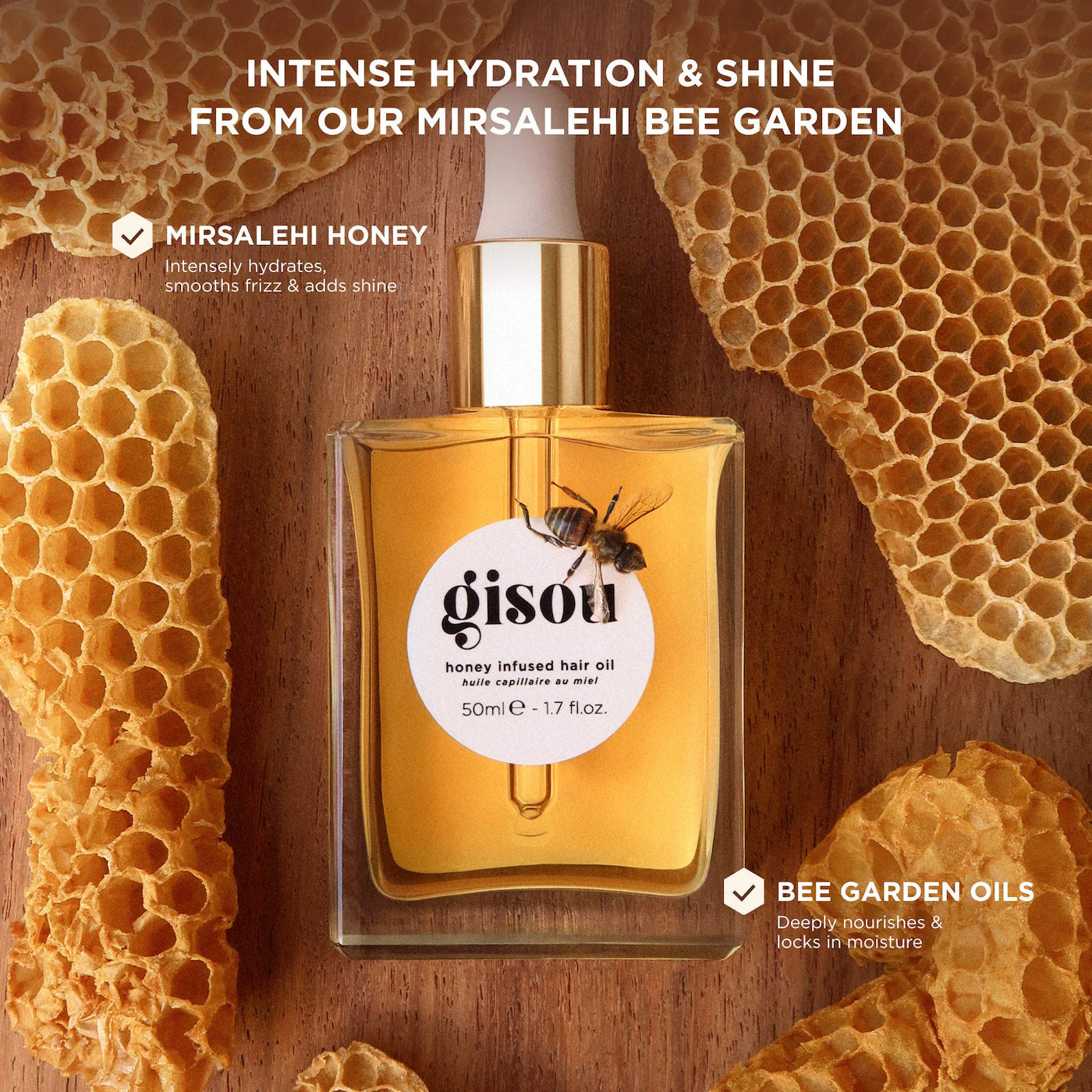 Honey Infused Hair Oil Travel Size - Venus Cult