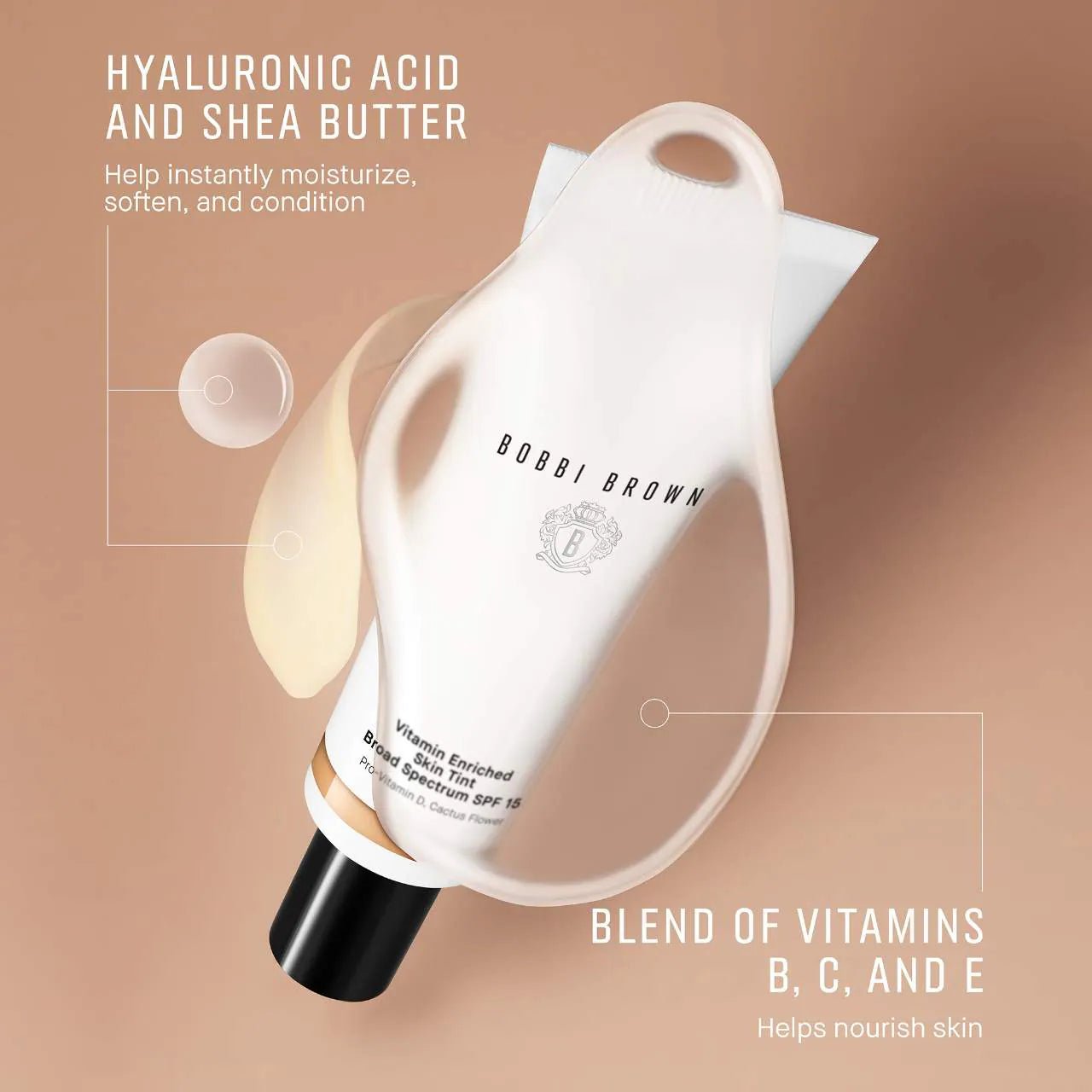 Vitamin Enriched Hydrating Skin Tint SPF 15 with Hyaluronic Acid - Venus Cult
