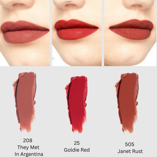 Gucci Matte Lipstick Set Trio Travel Size