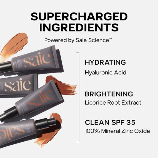 Slip Tint – Lightweight Tinted Moisturizer with Mineral Zinc SPF 35 and Hyaluronic Acid - Venus Cult