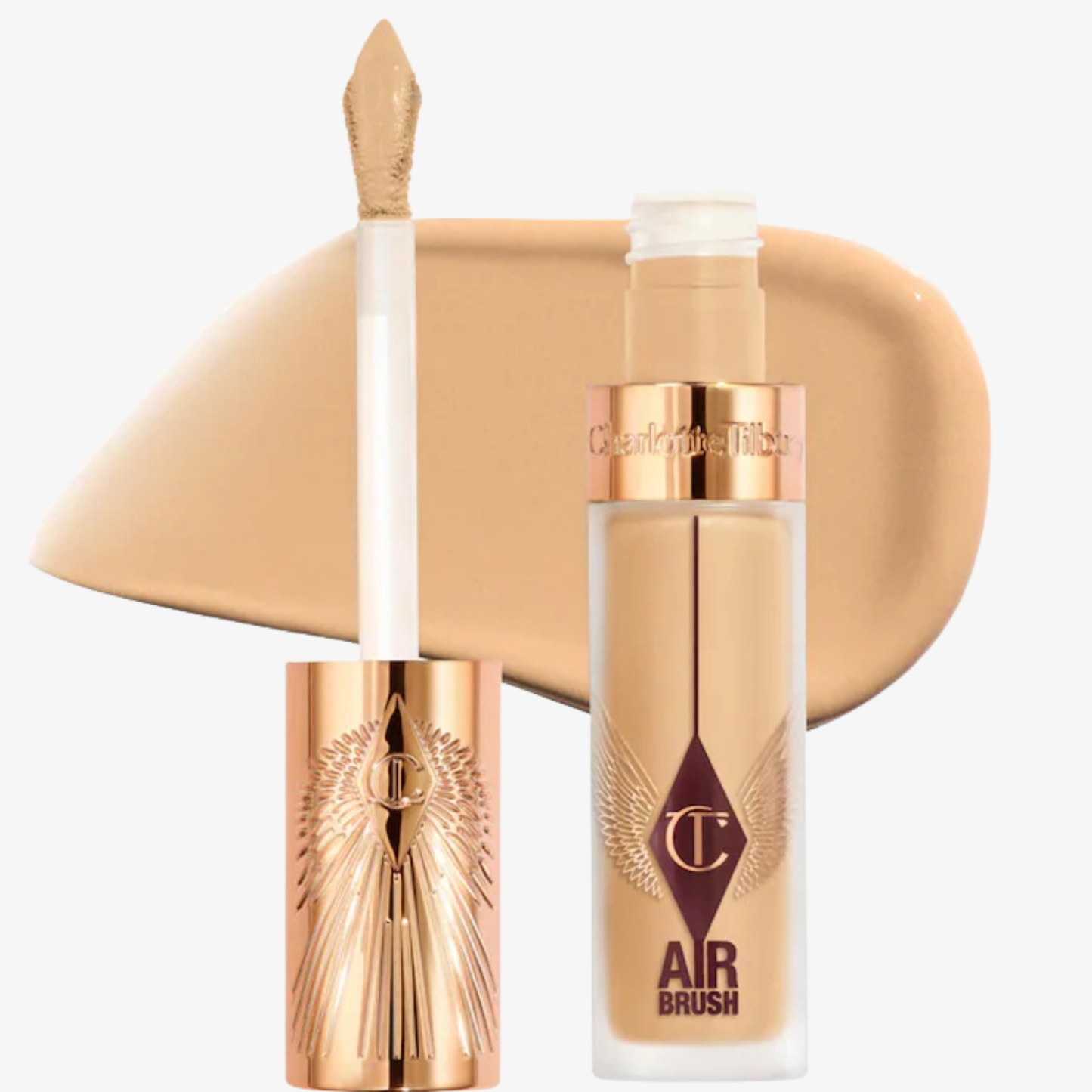 Airbrush Flawless Crease-Proof Long-Wear Blur Concealer with Hyaluronic Acid