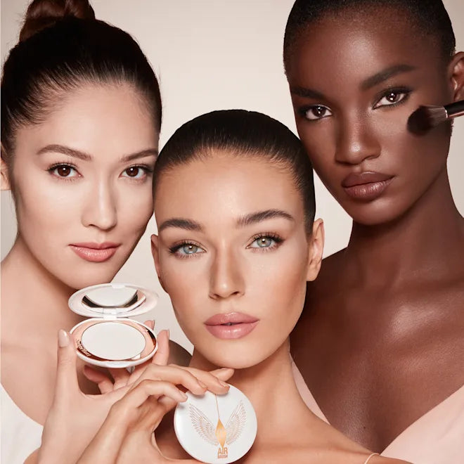 Refillable Airbrush Flawless Finish Brightening Powder
