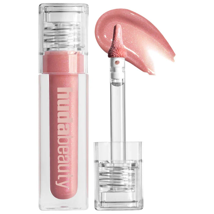 Faux Filler Shiny Non-Sticky Shimmering Lip Gloss
