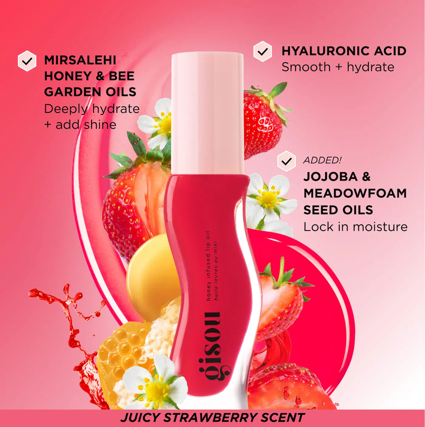 Honey Infused Hydrating Lip Oil - Venus Cult