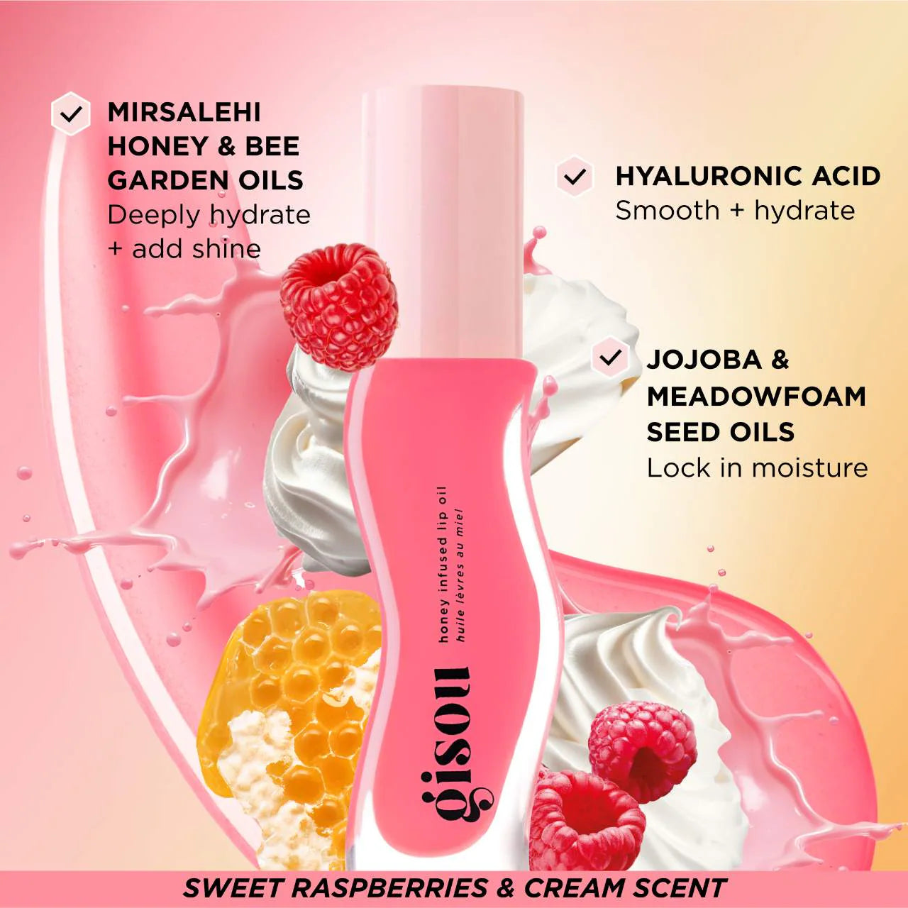 Honey Infused Hydrating Lip Oil