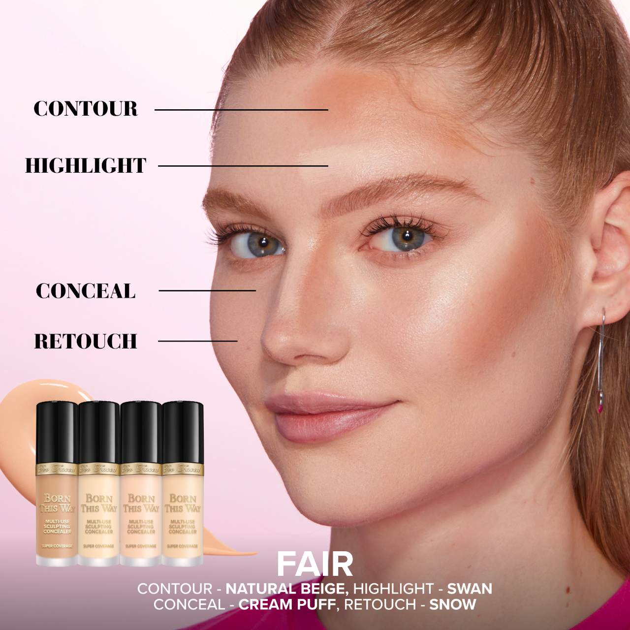 Born This Way Super Coverage Multi-Use Concealer - Venus Cult