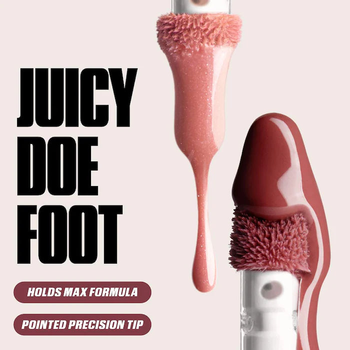 Faux Filler Shiny Non-Sticky Shimmering Lip Gloss