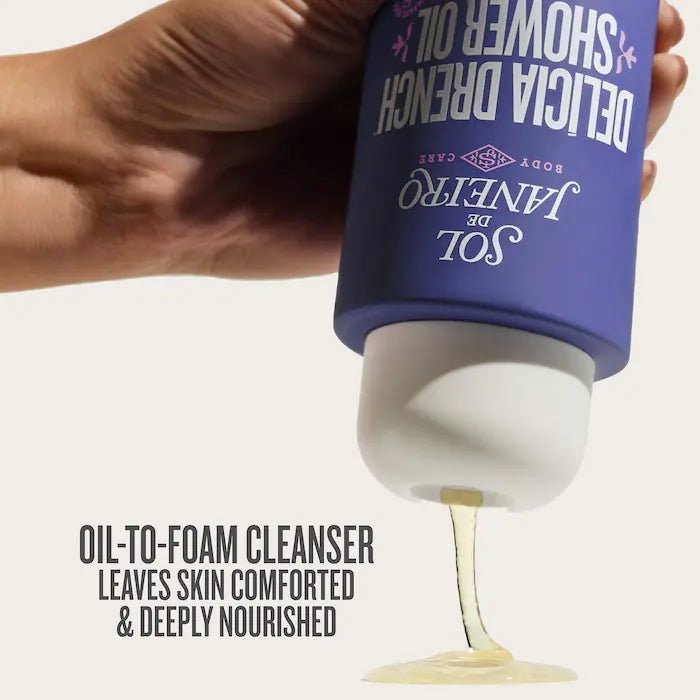 Delícia Drench™ Moisturizing Shower Oil for Dry Skin - Venus Cult