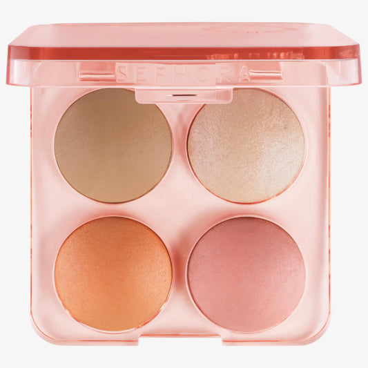Colorful Face Bronzer, Blush & Highlighter Palette - Venus Cult