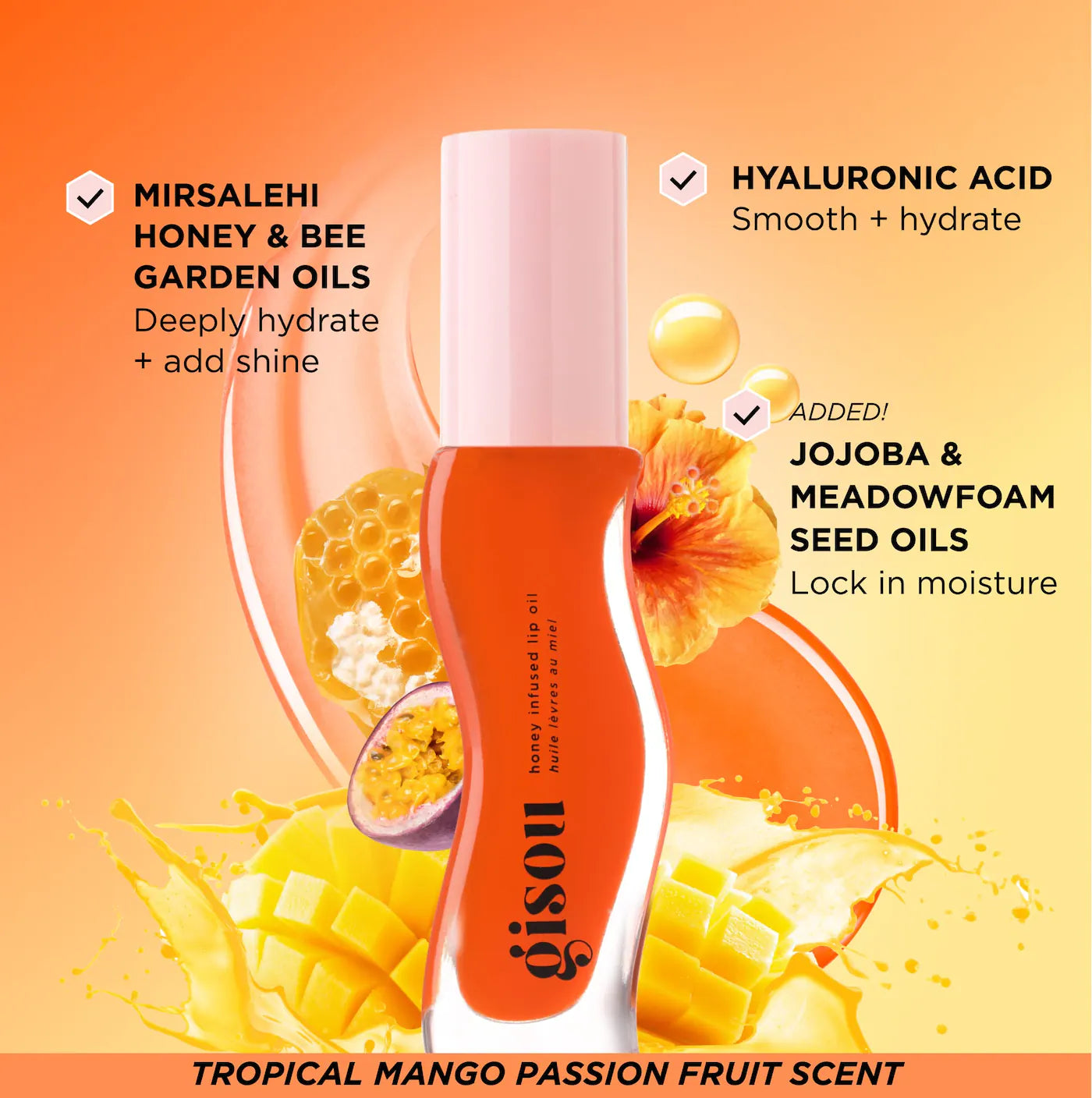 Honey Infused Hydrating Lip Oil - Venus Cult