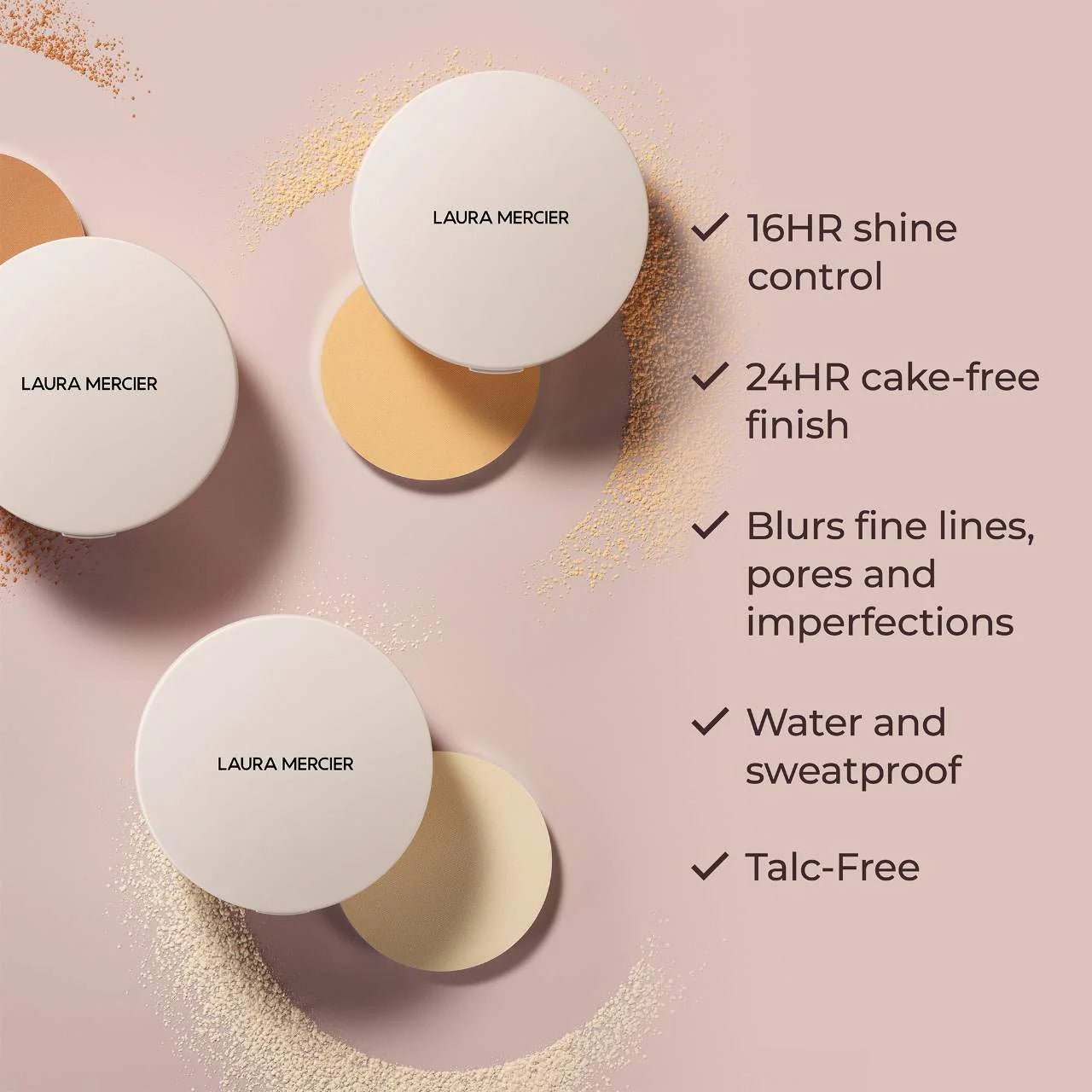 Ultra-Blur Talc-Free Waterproof Translucent Pressed Setting Powder - Venus Cult