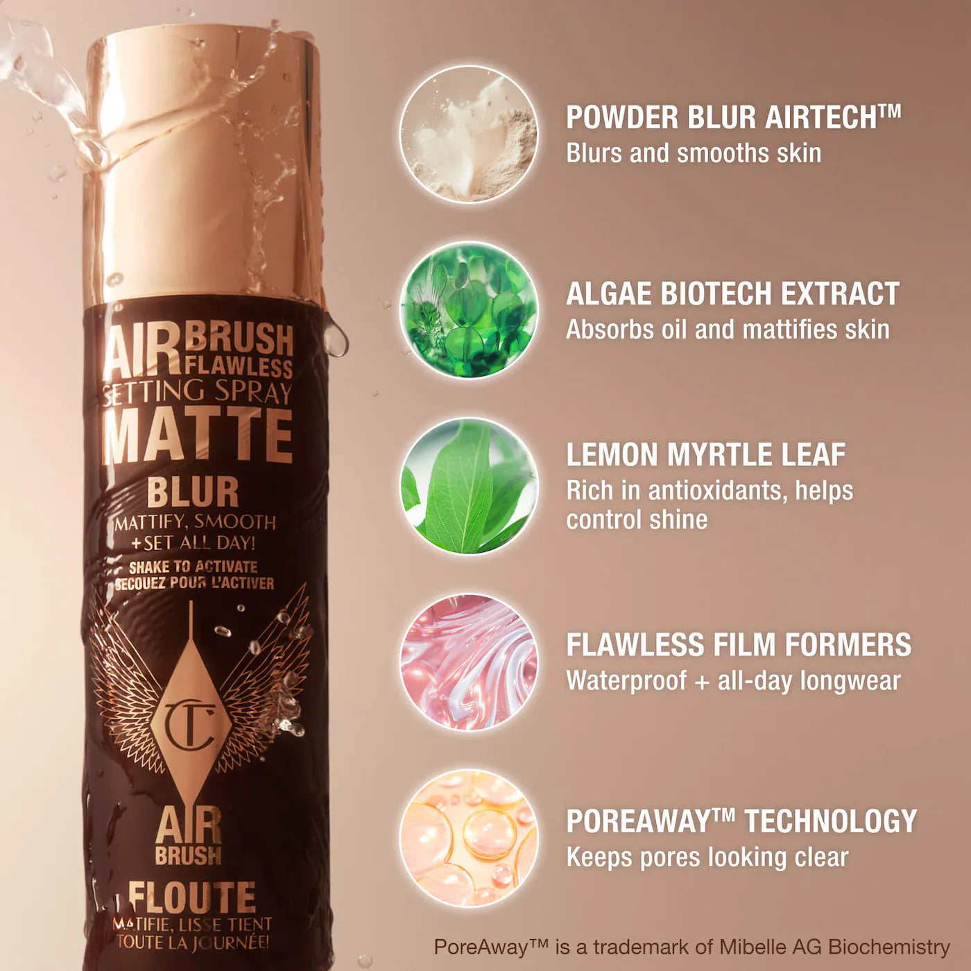 Airbrush Flawless Matte Blurring & Waterproof Setting Spray