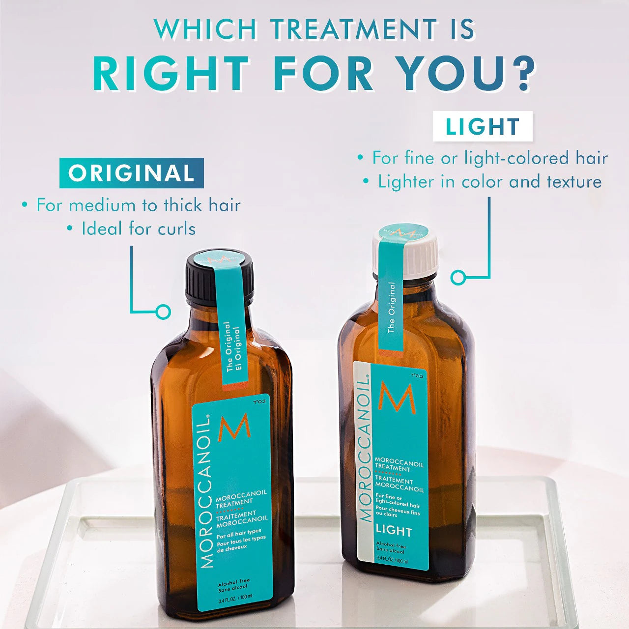 Moroccanoil Treatment Light Hair Oil for Fine Hair